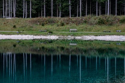 Wasserspiegelung Erwalder Almsee